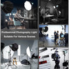 VLOGLITE P100 Professional Photography Video Fill Light 100W High Powerful Bright COB LED Light, Plug:EU Plug