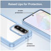 For Samsung Galaxy A56 5G Colorful Series Acrylic Hybrid TPU Phone Case(Blue)