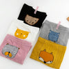 Cartoon Cute Baby Girls Soft Cotton Tight Pantyhose, Size:L(Gray)
