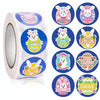 Easter Bunny Egg Cartoon Decoration Sticker, Size: 2.5cm / 1 Inch(HA040)