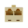 RJ45 Dual Ports LAN Ethernet Connector Network Adapter