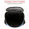 Foldable Pet Carrier Backpack, Breathable Nylon, Blue, For Small Pets