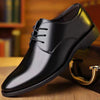 Suit Groomsmen Men Shoes Business Formal Casual Leather Dhoes, Size: 43(Black)