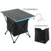 CLS Outdoor Folding Picnic Table Storage Hanging Bag Portable Invisible Pocket Storage Hanging Pocket,Style: Table Medium + Large Pocket