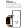 GT22 1.85 inch TFT Screen Silicone Band Health Smart Watch, Support Bluetooth Call / Plateau Blood Oxygen / Body Temperature / Arrhythmia / TI Heart Rate Monitoring(Black Silver)