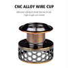 PROBEROS Metal Wire Cup Fishing Wheel Spinning Wheel, Mode: DR2000