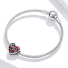 S925 Sterling Silver Warm Family Love Beads DIY Bracelet Necklace Accessories
