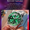 OLEVS 6650 Men Luminous Waterproof Mechanical Watch(Green)