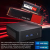 Ninkear N10 Windows 11 Bluetooth 4.2 Mini PC, 16GB+512GB, Intel Processor N100 Alder Lake-N(US Plug)