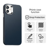For iPhone 11 Carbon Fiber Series IMD Phone Case(Blue)