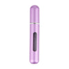 Portable Mini Aluminum Refillable Perfume Bottle Spray Empty Cosmetic Containers Atomizer, Capacity:5ml(Purple)