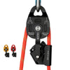 XINDA XD-8620 Heavy Object Lifting And Dragging Riser Pulley Lifter Rescue Crane(Red Black)