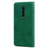 For Xiaomi Redmi K20 Frosted Business Magnetic Horizontal Flip PU Leather Case with Holder & Card Slot & Lanyard(Green)
