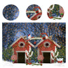 2.1 X 1.5m Holiday Party Photography Backdrop Christmas Decoration Hanging Cloth, Style: SD-781