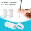 With Hole Toe Set High Heels Anti-Wear Anti-Pain Toe Protective Cover, Size: XS(White)