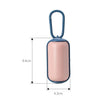 Portable Dog Poop Bag Dispenser & 15 Bags (Pink/Indigo)