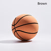 Mini Rubber Hollow Glue Stretch Training Ball(Brown)