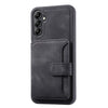 For Samsung Galaxy S25+ 5G Skin Feel Dream RFID Anti-theft PU Card Bag Phone Case(Black)