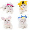 Tiger Cat Hat, Soft Velvet, Size S (25-30cm)
