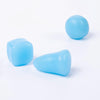 12pcs /Box Silicone Mud Children Sleep Earplugs Noise Reduction Swimming Waterproof Ear Plugs(Blue)