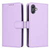 For Samsung Galaxy A06 4G BETOPNICE BN-005 2 in 1 Detachable Imitate Genuine Leather Phone Case(Light Purple)