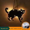 Black Cat 4.5V Halloween Glowing Hanging Lights Party Holiday Decoration