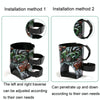 ENLEE Bicycle Water Bottle Cage Mountain Road Bike Universal Folding Water Cup Holder, Model: Beauty