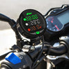 Morfayer YL-M05 5 In 1 Environmental Temperature Model 9-24V LED Night Vision Motorcycle Modification Instrument