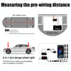 8 in 1 G6 RGB Colorful Car Chassis Light LED Music Atmosphere Light With Dual Control Remote Control