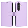 For Samsung Galaxy S25 5G BETOPNICE BN-005 2 in 1 Detachable Imitate Genuine Leather Phone Case(Light Purple)