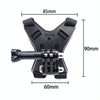 TUYU Motorcycle Helmet Chin Action Camera Mobile Phone Mounting Bracket Black Bracket