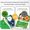 Komshine Handheld Cassette Fiber Cleaning Box Replacement, Model: CC-550-R