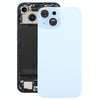 iPhone 15 Plus Blue Glass Battery Cover with Lens Cover