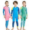 DIVE & SAIL LS-18822 Children Diving Suit Outdoor Sunscreen One-piece Swimsuit, Size: XXL(Boy Blue)