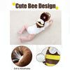 Big Brown Plush Bee Pattern Shockproof Head Pad for Baby Children Waliking