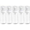 10 PCS Portable Refillable Plastic Fine Mist Perfume Spray Bottle Transparent Empty Spray Sprayer Bottle, 100ml(Transparent)