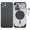 iPhone 12 Pro Back Housing Cover (Black) SIM Tray & Lens