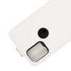 For Alcatel 3X 2020 R64 Texture Single Vertical Flip Leather Protective Case with Card Slots & Photo Frame(White)