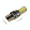10 PCS T10 DC12V / 1W Car Clearance Light COB Lamp Beads (White Light)