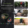 HAMTOD GW55 2.02 inch Screen IP68 Waterproof Smart Watch, Support Bluetooth Call / Heart Rate(Black Frame)