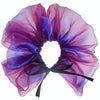 Purple Dog Scarf, Large, Halloween/Christmas, Organza
