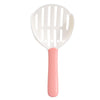 Cat Litter Scoop (White/Pink) - Large, Ergonomic & Durable