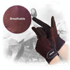 Boodun L281075C Horse Riding Gloves Wear-Resistant Non-Slip Equestrian Gloves, Size: L(Brown)
