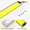 2 PCS ZS-3343 DC12-24V High Bright 108 COB Lamp Beads Car Dome Light Cabin Light Bar