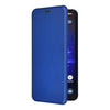 For ASUS ROG Phone 8 Carbon Fiber Texture Flip Leather Phone Case(Blue)