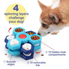 Dog Puzzle Toy | Rotating Slow Feeder | Interactive Treat Dispenser