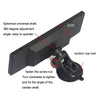 CZC-255 Car Glue Injection Suction Cup Carbon Fiber Rearview Mirror(Blue Mirror)