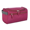 Horizontal Travel Toiletries Storage Bag Waterproof Cosmetic Bag(Claret)