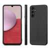For Samsung Galaxy A14 5G Carbon Fiber Texture Leather Back Cover Phone Case(Black)