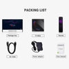 H96 Max 6K Ultra HD Smart TV Box with Remote Controller, Android 10.0, Allwinner H616 Quad Core ARM Cortex-A53, 4GB+32GB, Support TF Card / USBx2 / AV / HDMI / WIFI, AU Plug